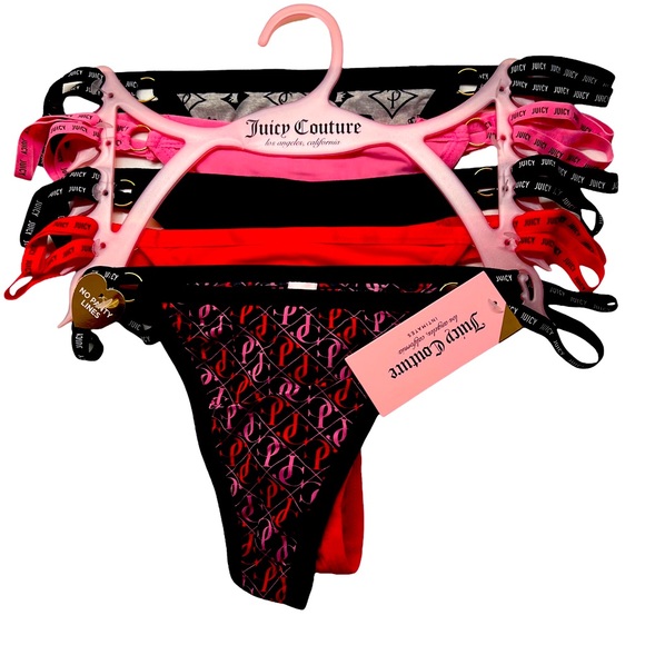 Juicy Couture Intimates & Sleepwear New Nwt Juicy Couture 5pack
